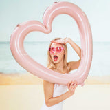 Folienballon Herz Rahmen Rosa -hey-Party.de- Folienballons -#Variante_