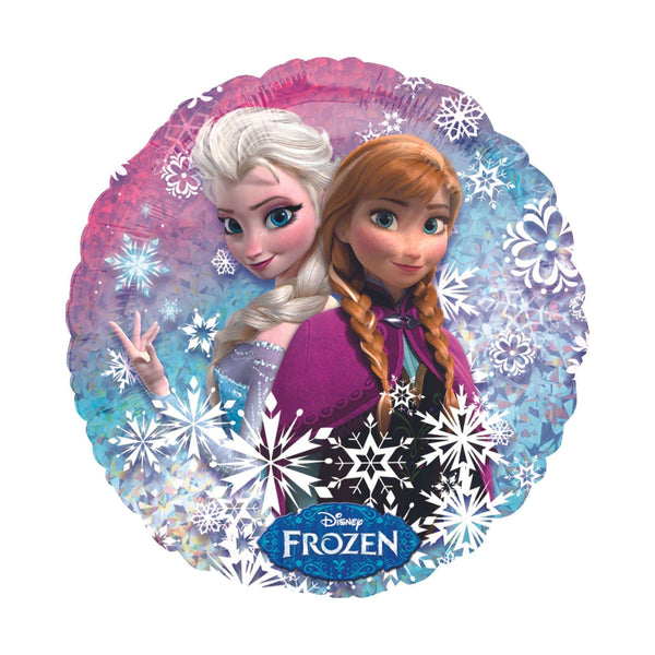 Folienballon Frozen Anna und Elsa Hey Party