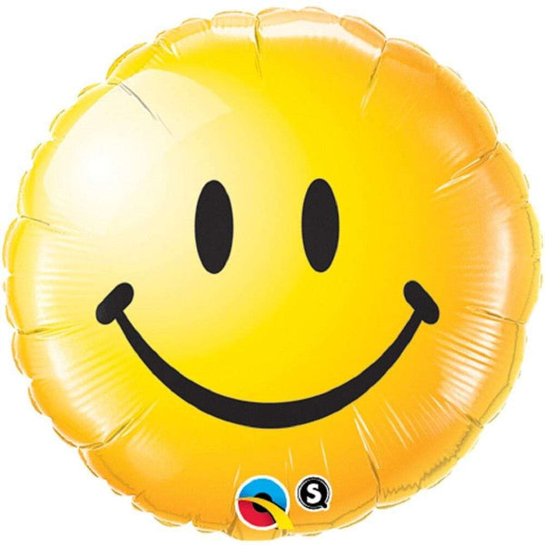 Folienballon Smile Hey Party