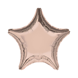 Folienballon Stern Roségold -hey-Party.de- Folienballons -#Variante_