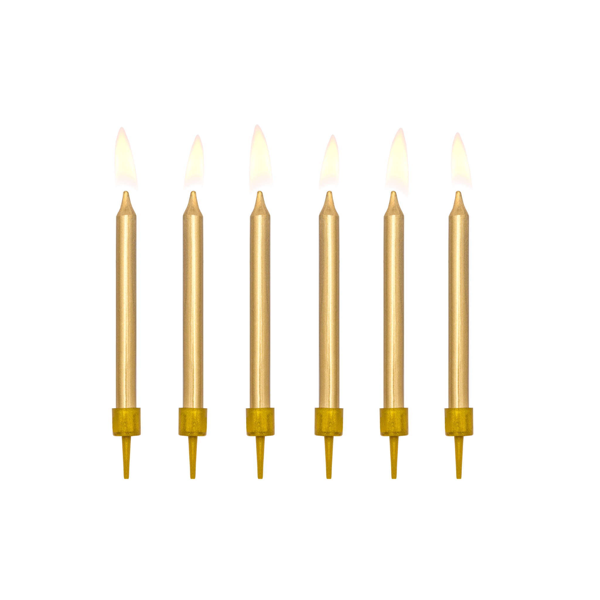 Geburtstagskerzen Gold Kurz -hey-Party.de- Geburtstagskerzen -#Variante_