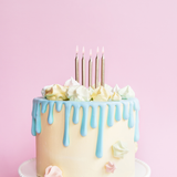 Geburtstagskerzen Gold Kurz