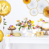 Geburtstagskerzen Gold Kurz -hey-Party.de- Geburtstagskerzen -#Variante_