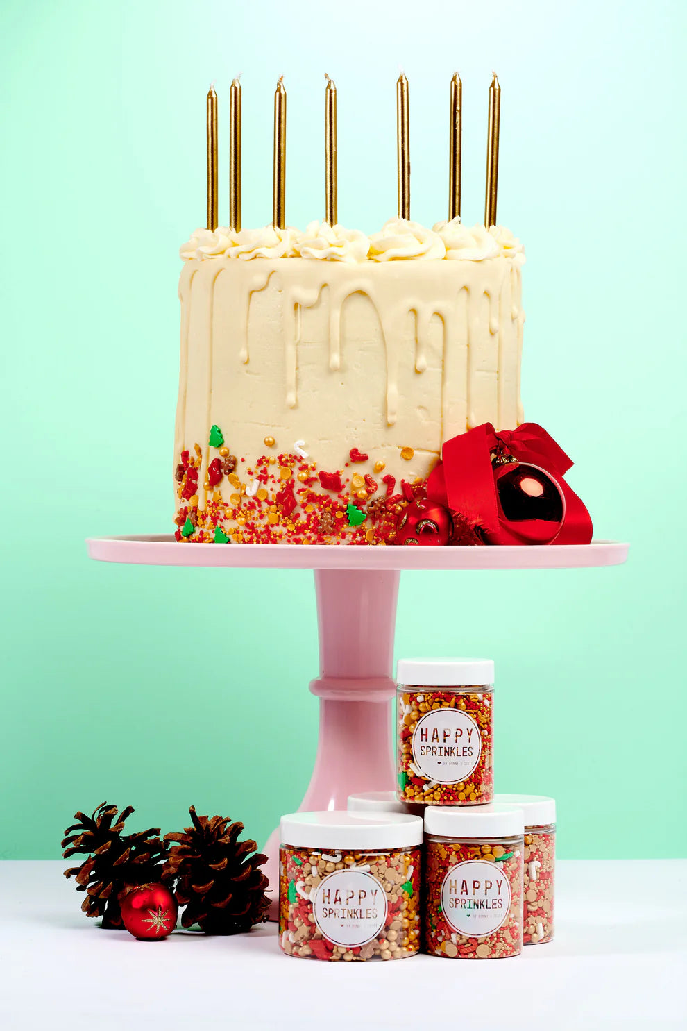 HAPPY SPRINKLES - Santa's Favourite -hey-Party.de- Kuchenstreusel -#Variante_