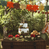 Papiergirlande Herbstblätter -hey-Party.de- Girlanden -#Variante_