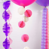 Wabenball Pink -hey-Party.de- Wabenbälle -#Variante_10 cm, 20 cm, 30 cm, 40 cm