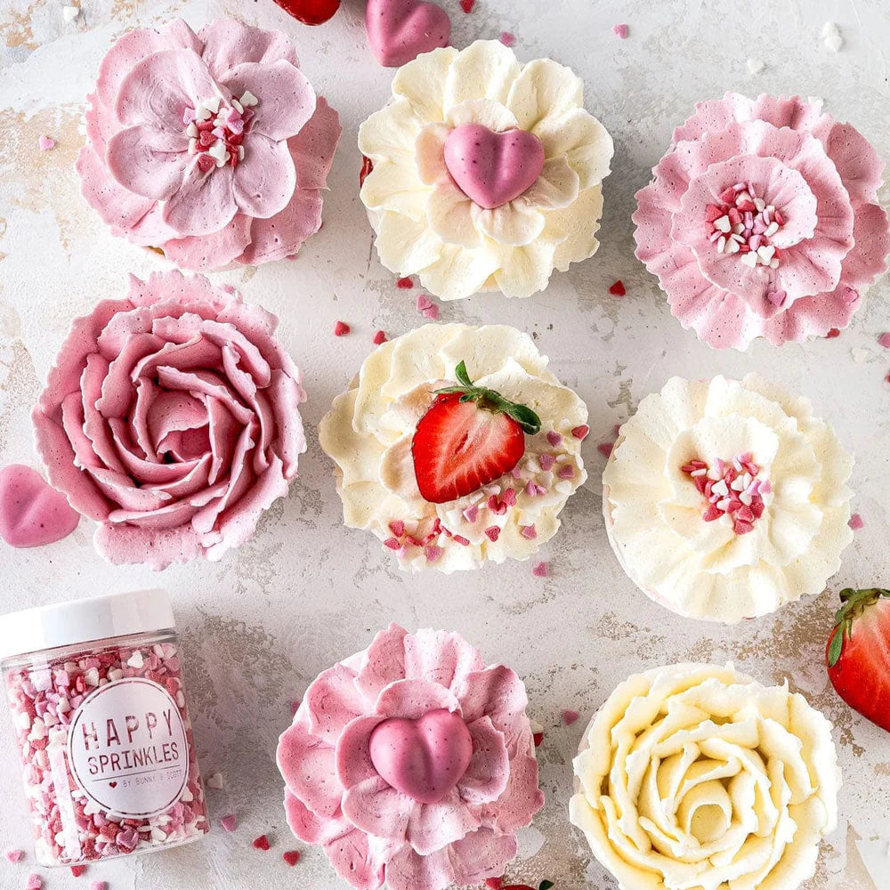 HAPPY SPRINKLES - Happy Hearts -hey-Party.de- Kuchenstreusel -#Variante_