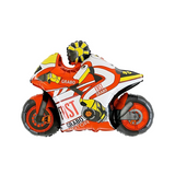 Folienballon Racing Motorrad rot -hey-Party.de- Folienballons -#Variante_