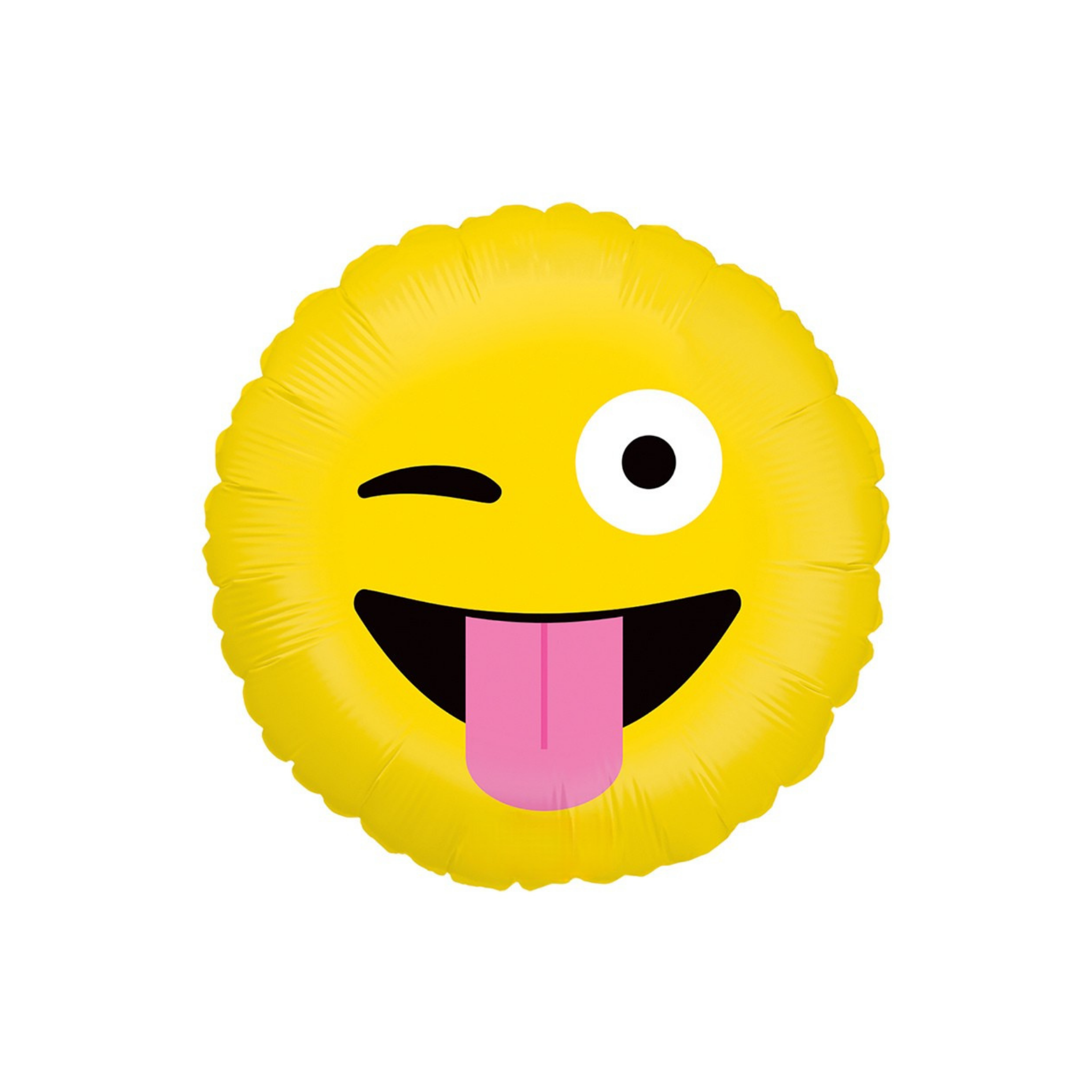 Folienballon Emoji Frecher Zwinkersmiley 😜 -hey-Party.de- Folienballons -#Variante_