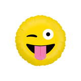 Folienballon Emoji Frecher Zwinkersmiley 😜 -hey-Party.de- Folienballons -#Variante_