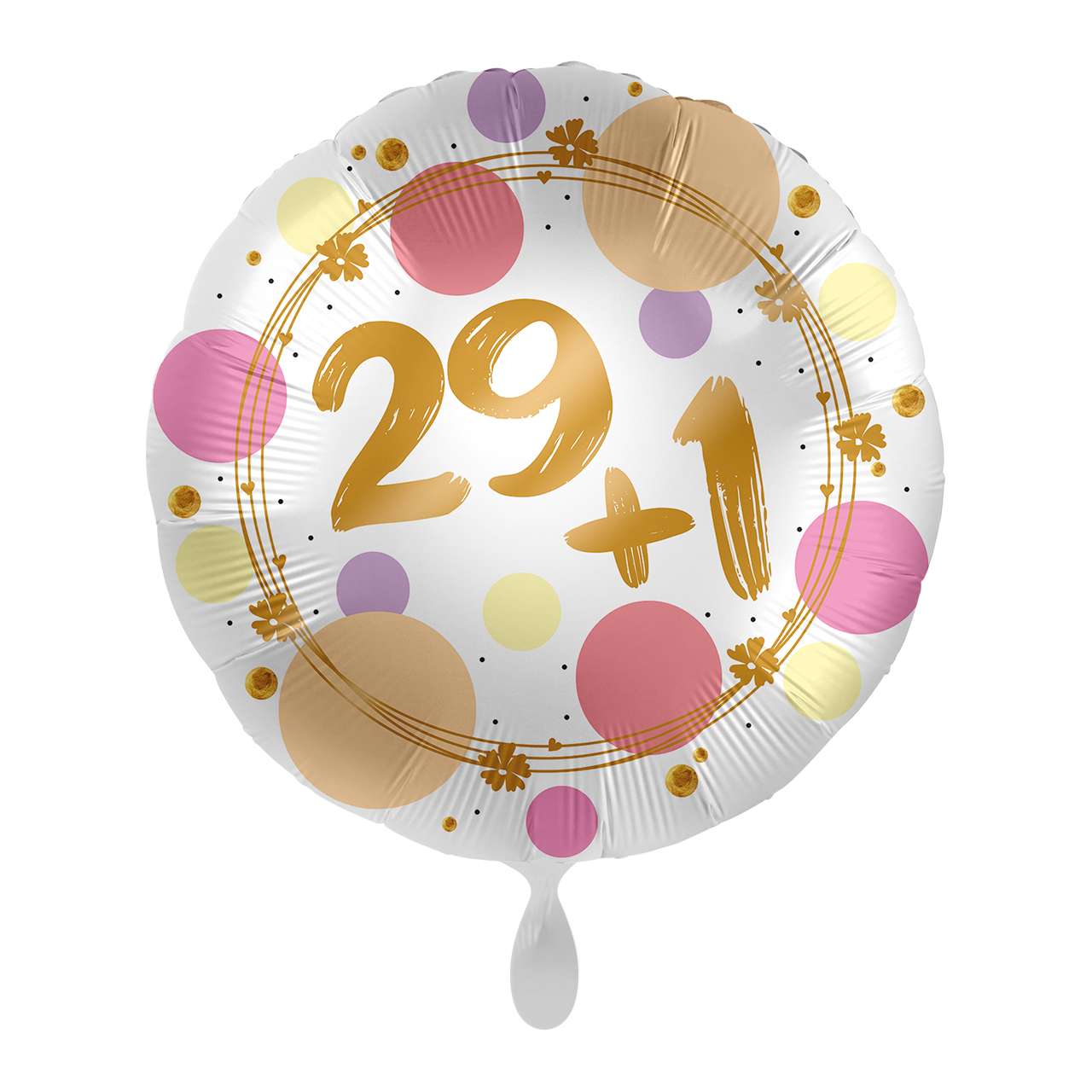 Folienballon "29+1" -hey-Party.de- Folienballons -#Variante_