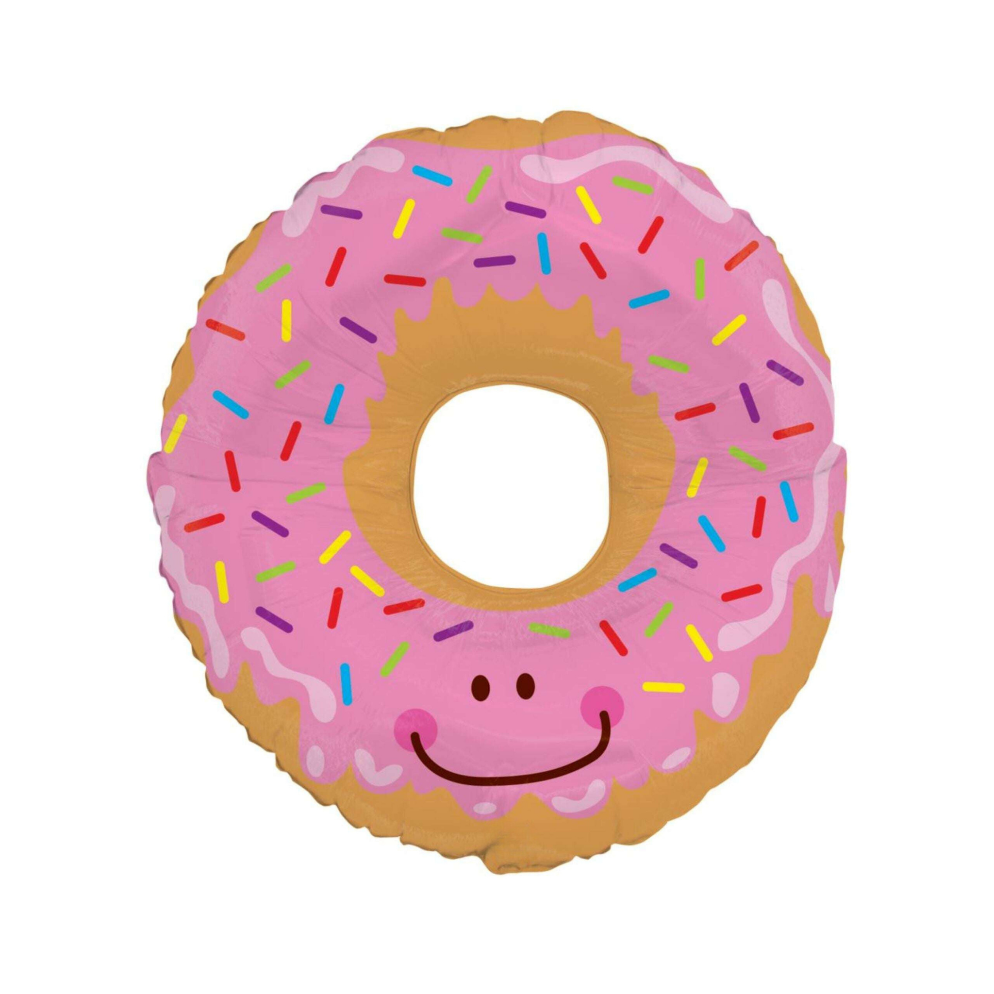 Folienballon Happy Donut -hey-Party.de- Folienballons -#Variante_