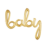 Folienballon Schriftzug „Baby“ -hey-Party.de- Folienballons -#Variante_