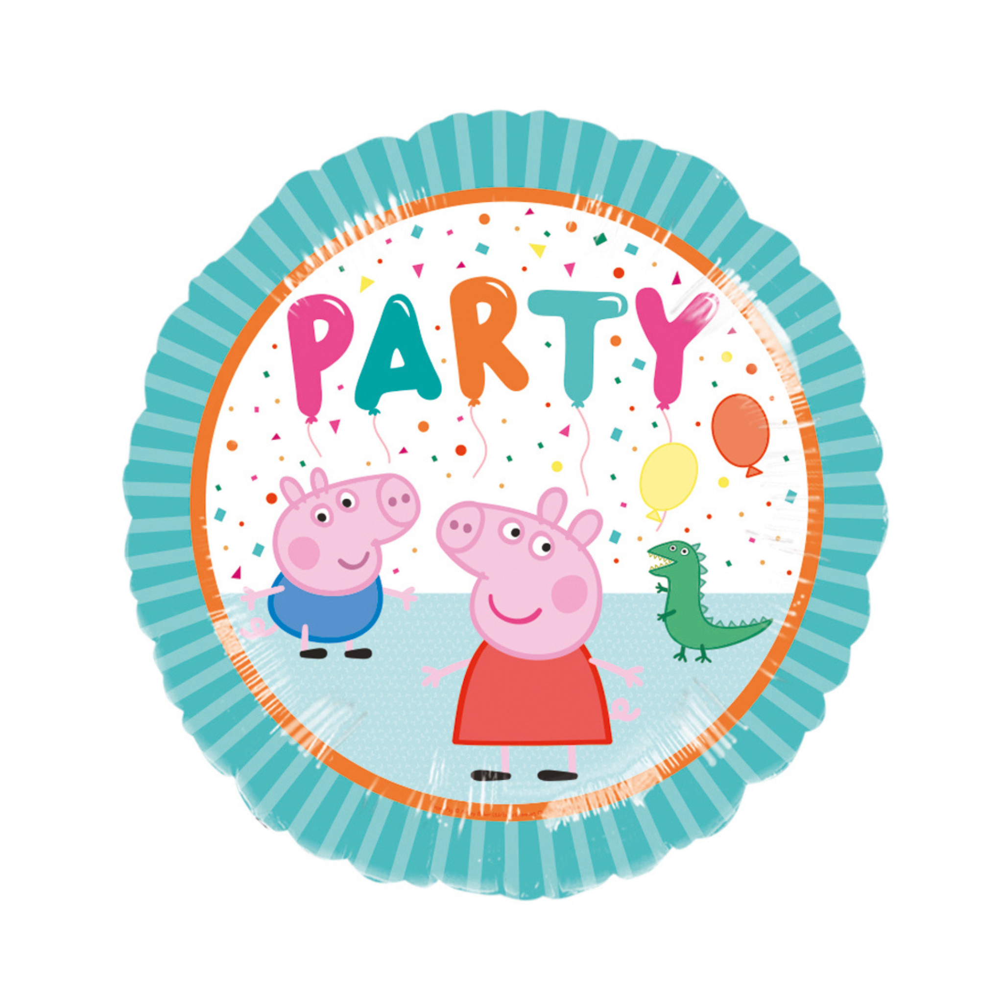 Folienballon Peppa Wutz "Party" -hey-Party.de- Folienballons -#Variante_