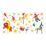Abwaschbare Tattoos Zirkus -hey-Party.de- Tattoos -#Variante_