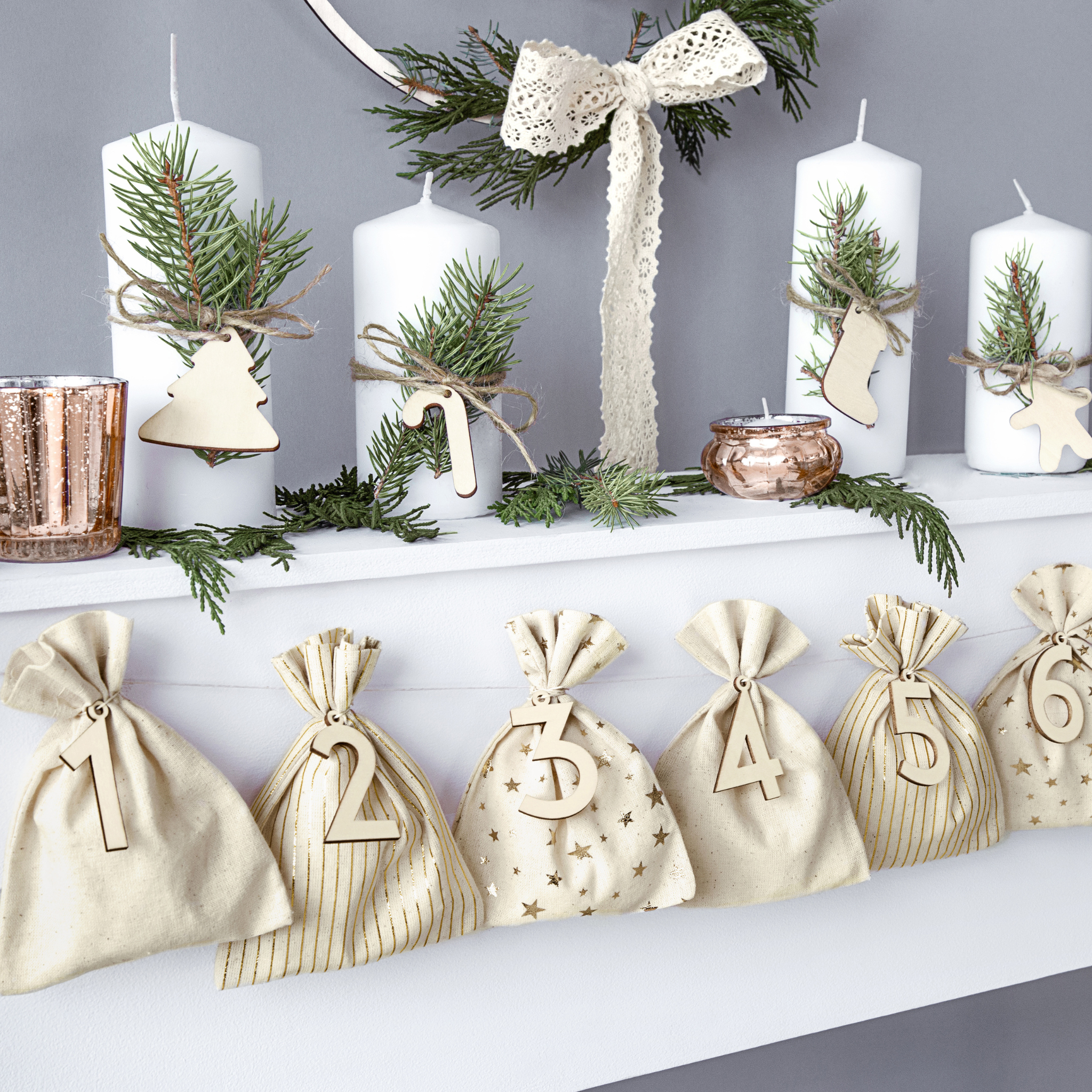 Adventskalender Beutel -hey-Party.de- Adventskalender -#Variante_