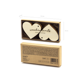 Holz-Tischkarten Herzen -hey-Party.de- Tischdekoration -#Variante_