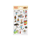 Aufkleber Pippi Langstrumpf -hey-Party.de- Tattoos -#Variante_