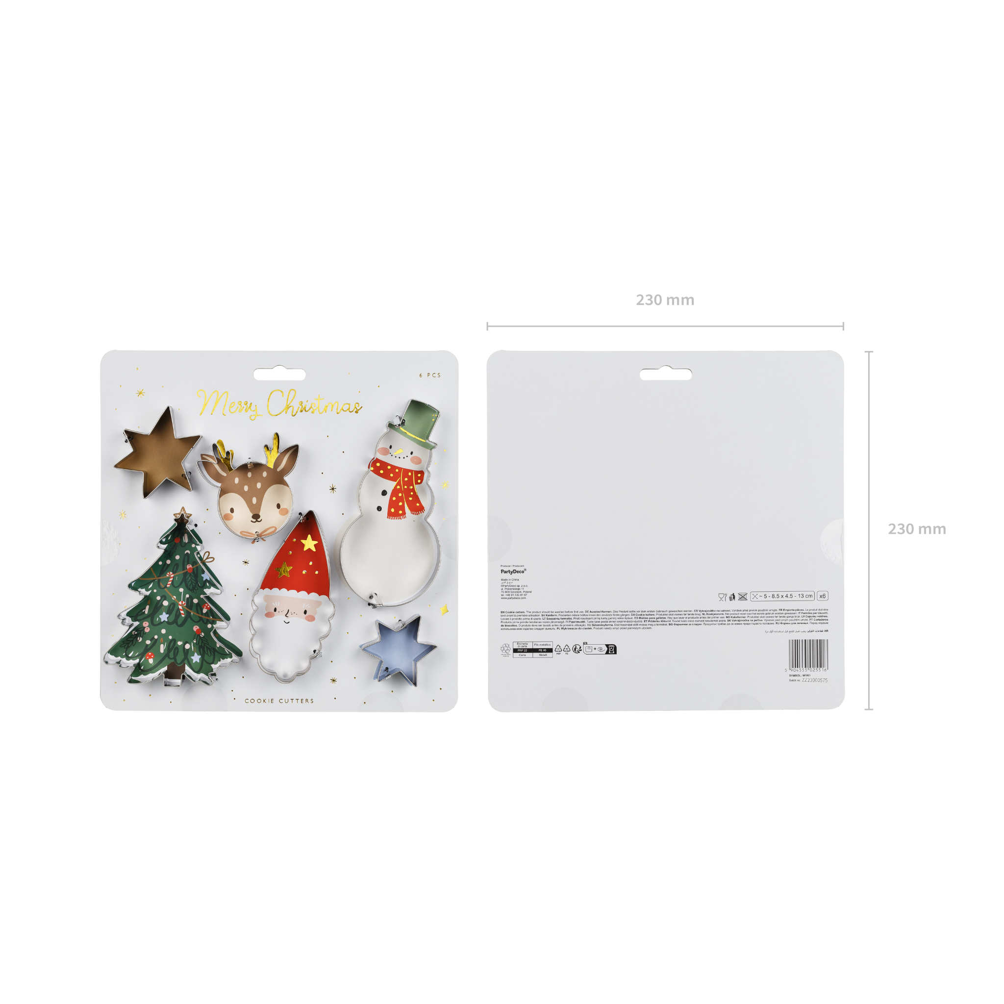 Ausstechformen Weihnachten -hey-Party.de- Backen -#Variante_