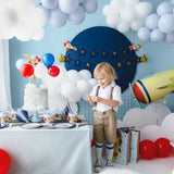 Ballon- Kuchentopper Flugzeug -hey-Party.de- Cupcake- und Kuchen-Topper -#Variante_