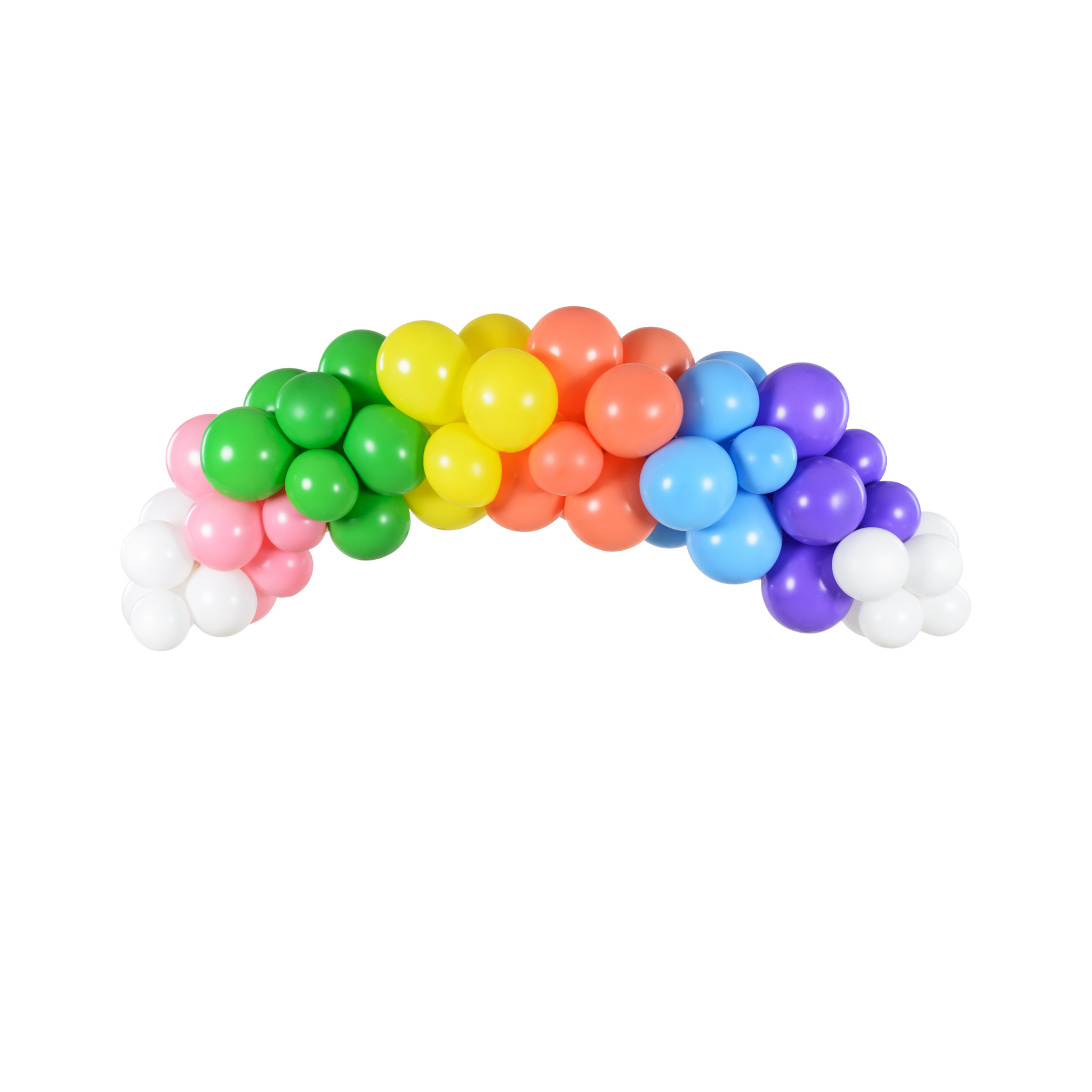 Ballongirlande DIY Set, Regenbogen -hey-Party.de- Ballongirlanden -#Variante_