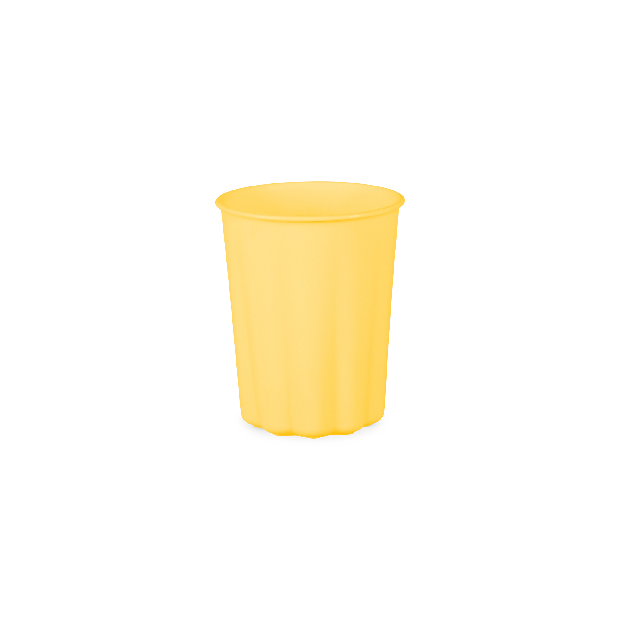 Becher Mehrweg Gelb -hey-Party.de- Trinkbecher -#Variante_