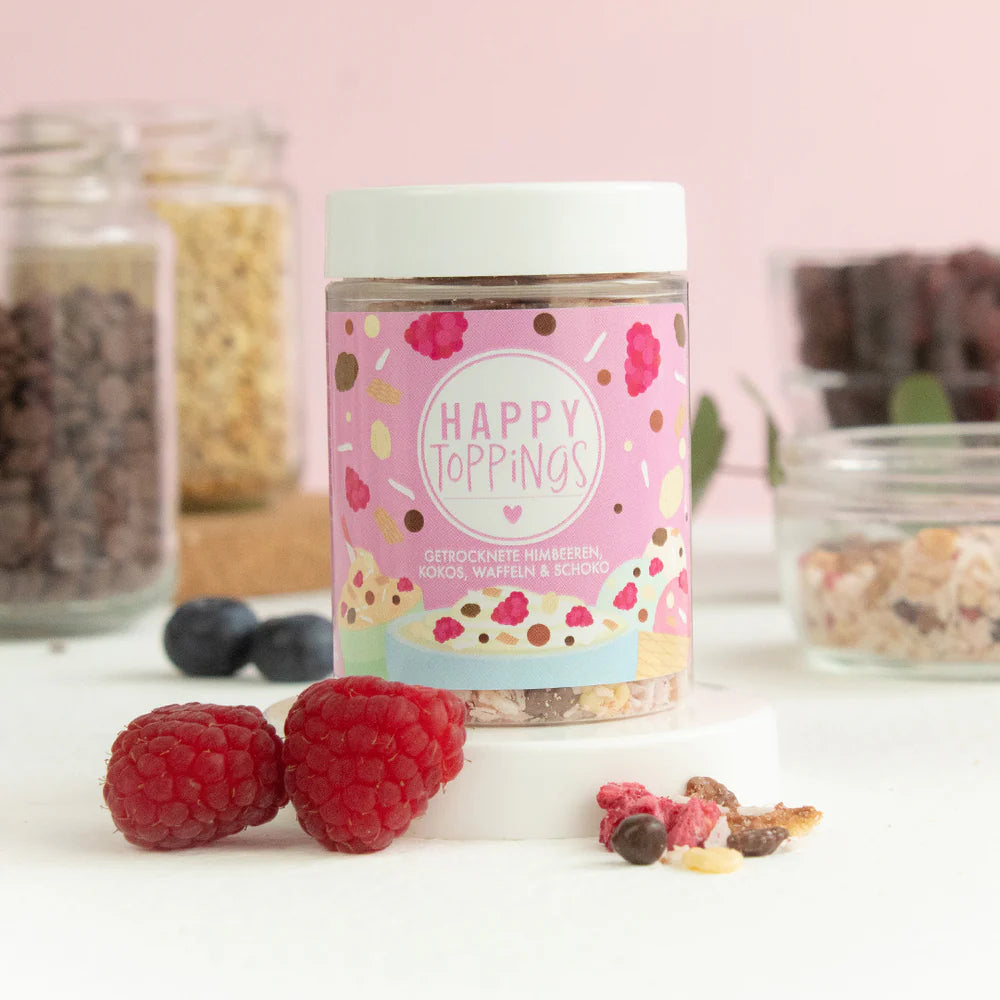 HAPPY TOPPING - Berrylicious Coco Twist -hey-Party.de- Kuchenstreusel -#Variante_