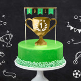 Caketopper Fussball -hey-Party.de- Cupcake- und Kuchen-Topper -#Variante_