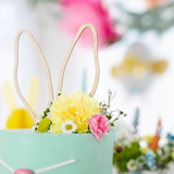 Caketopper Hasenohren Holz -hey-Party.de- Cupcake- und Kuchen-Topper -#Variante_