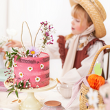 Caketopper Hasenohren Holz -hey-Party.de- Cupcake- und Kuchen-Topper -#Variante_