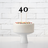 Kuchentopper Zahlen Tischnummern Schwarz -hey-Party.de- Cupcake- und Kuchen-Topper -#Variante_