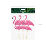 Caketopper Flamingos -hey-Party.de- Cupcake- und Kuchen-Topper -#Variante_