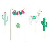 Caketopper Lama -hey-Party.de- Cupcake- und Kuchen-Topper -#Variante_