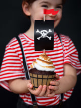 Cupcake Set Piraten -hey-Party.de- Cupcake- und Kuchen-Topper -#Variante_