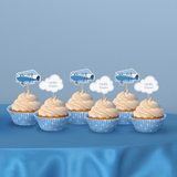 Cupcake Topper Flugzeug -hey-Party.de- Cupcake- und Kuchen-Topper -#Variante_