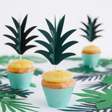 Cupcake Topper Ananas -hey-Party.de- Cupcake- und Kuchen-Topper -#Variante_