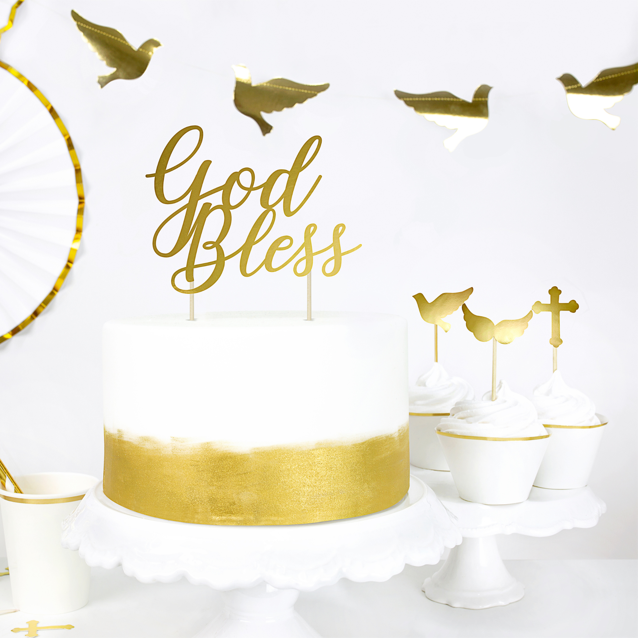 Cupcake Topper Christlich -hey-Party.de- Cupcake- und Kuchen-Topper -#Variante_