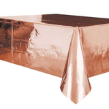 Folientischdecke Roségold -hey-Party.de- Tischdecken -#Variante_