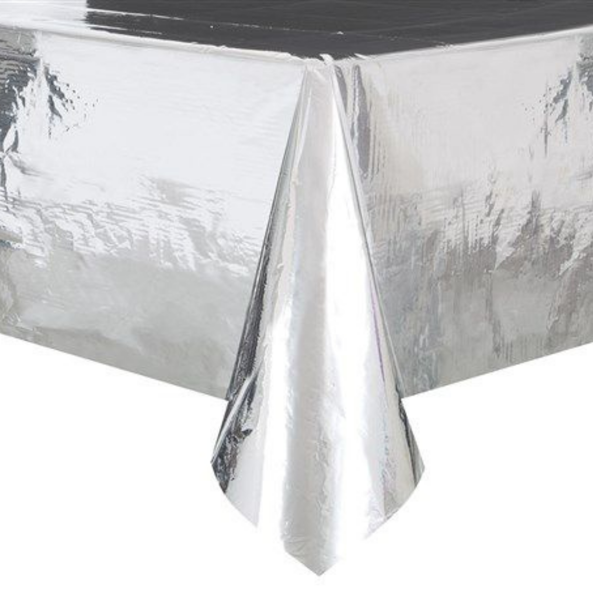 Folientischdecke Silber -hey-Party.de- Tischdecken -#Variante_