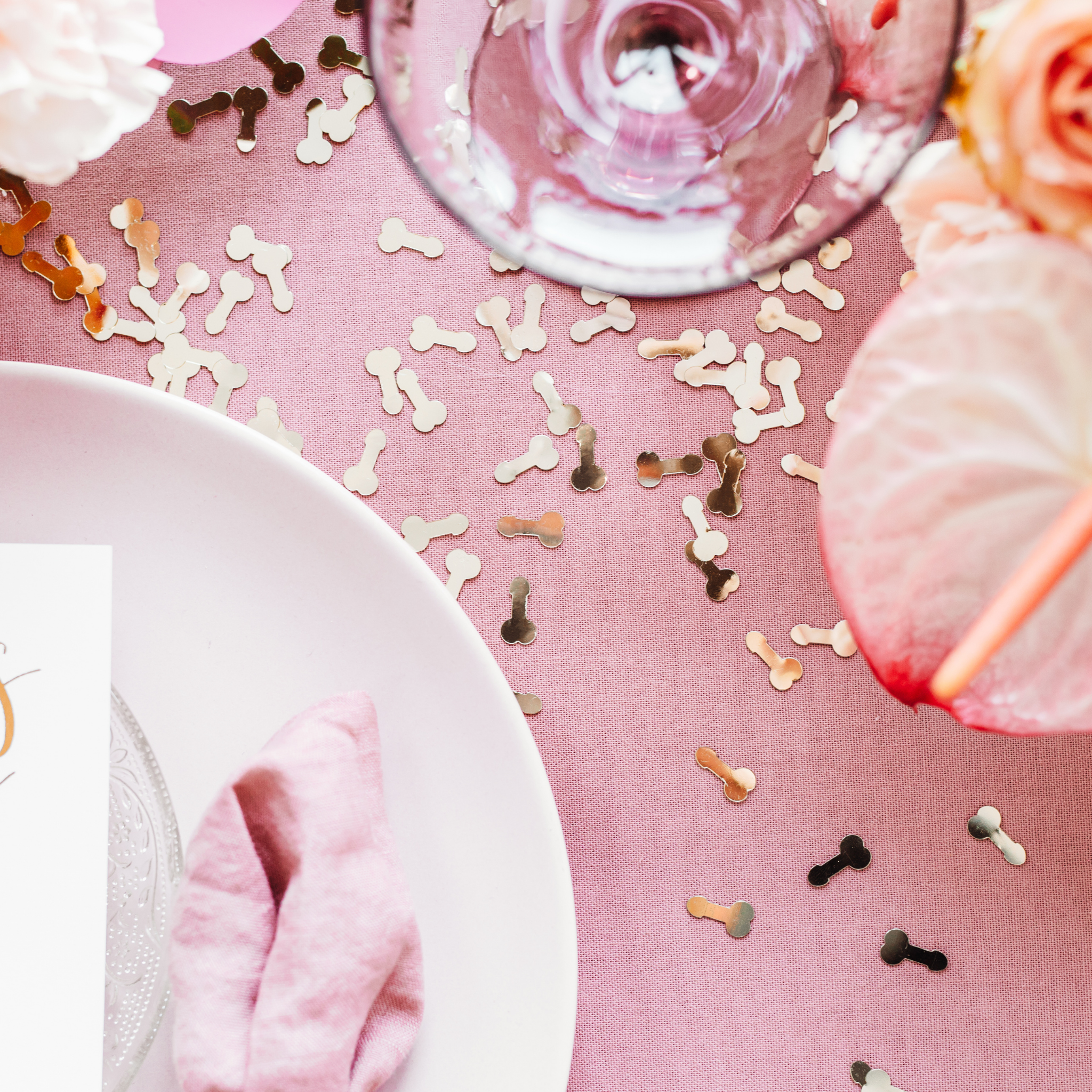 Konfetti Penisse -hey-Party.de- Konfetti und Streudeko -#Variante_