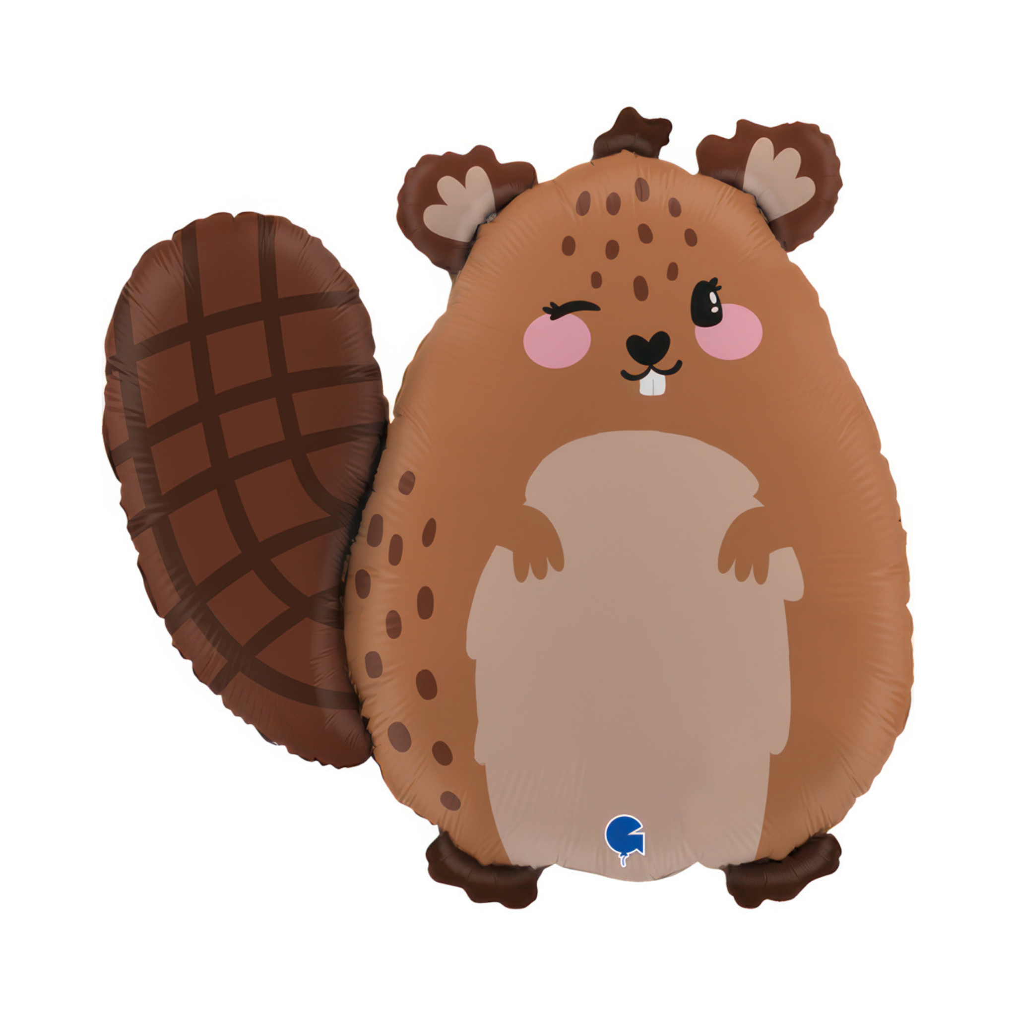 Folienballon Biber -hey-Party.de- Folienballons -#Variante_