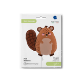 Folienballon Biber -hey-Party.de- Folienballons -#Variante_