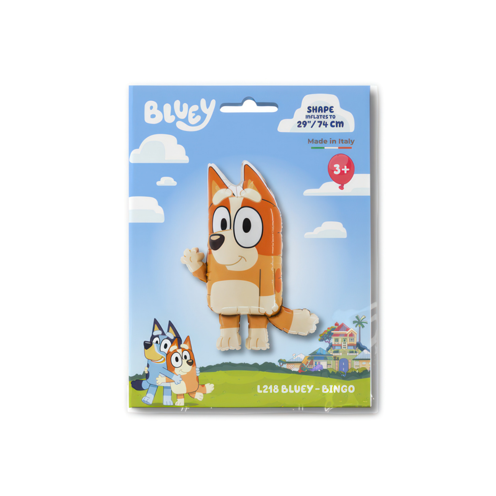 Folienballon Bluey Bingo -hey-Party.de- Folienballons -#Variante_