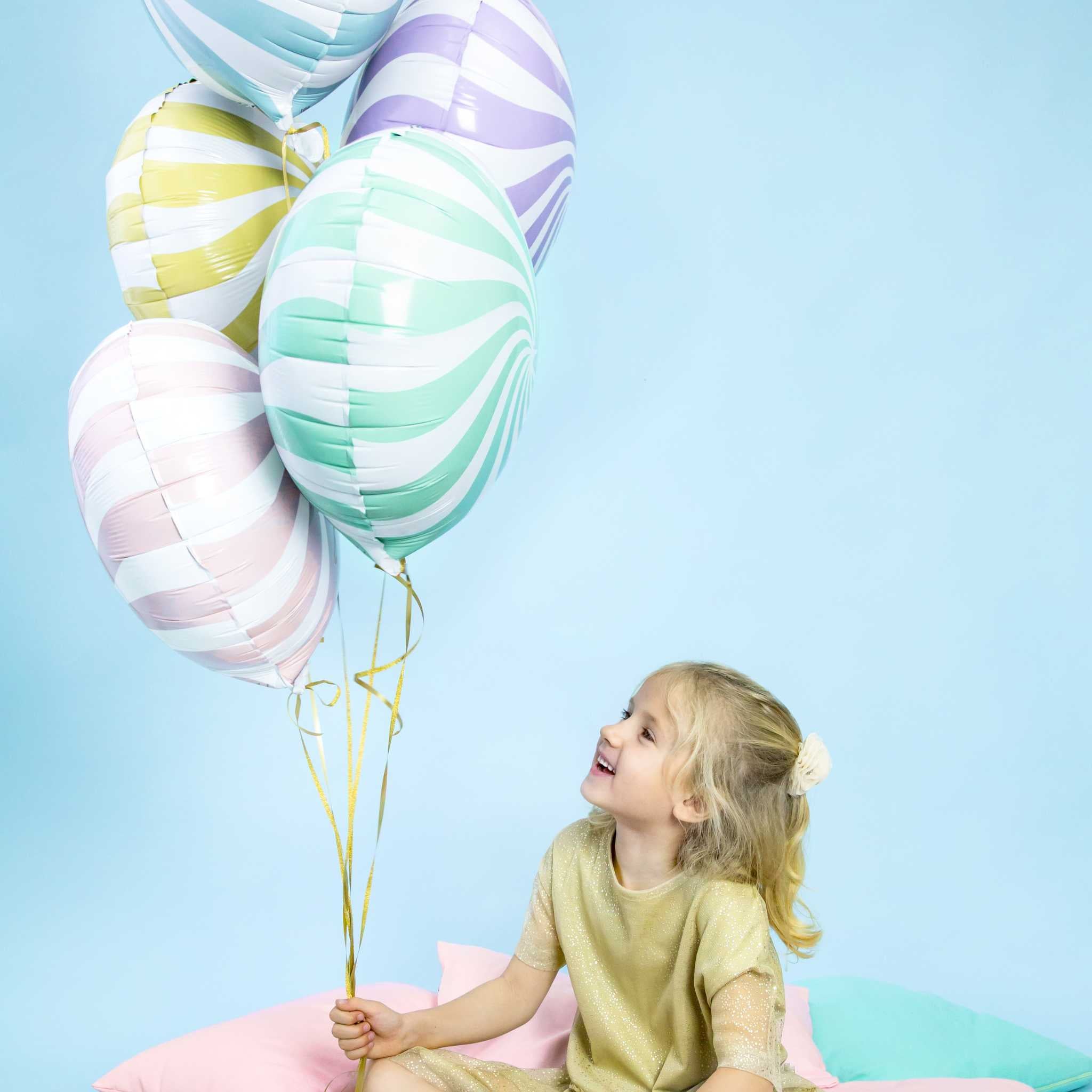 Folienballon Bonbon helllila -hey-Party.de- Folienballons -#Variante_