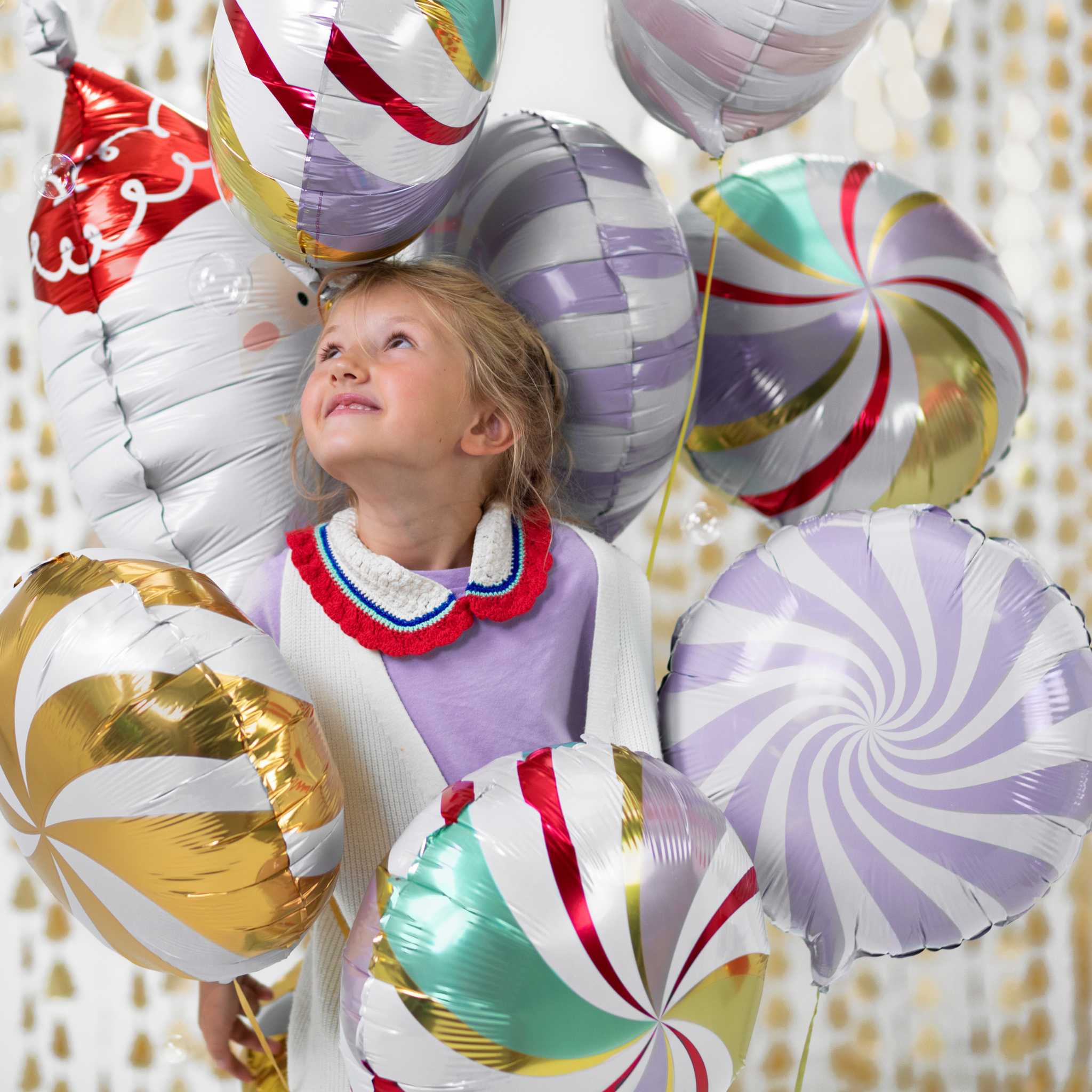 Folienballon Bonbon helllila -hey-Party.de- Folienballons -#Variante_