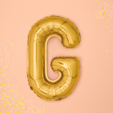 Folienballon kleine Buchstaben Gold -hey-Party.de- Folienballons -#Variante_ G