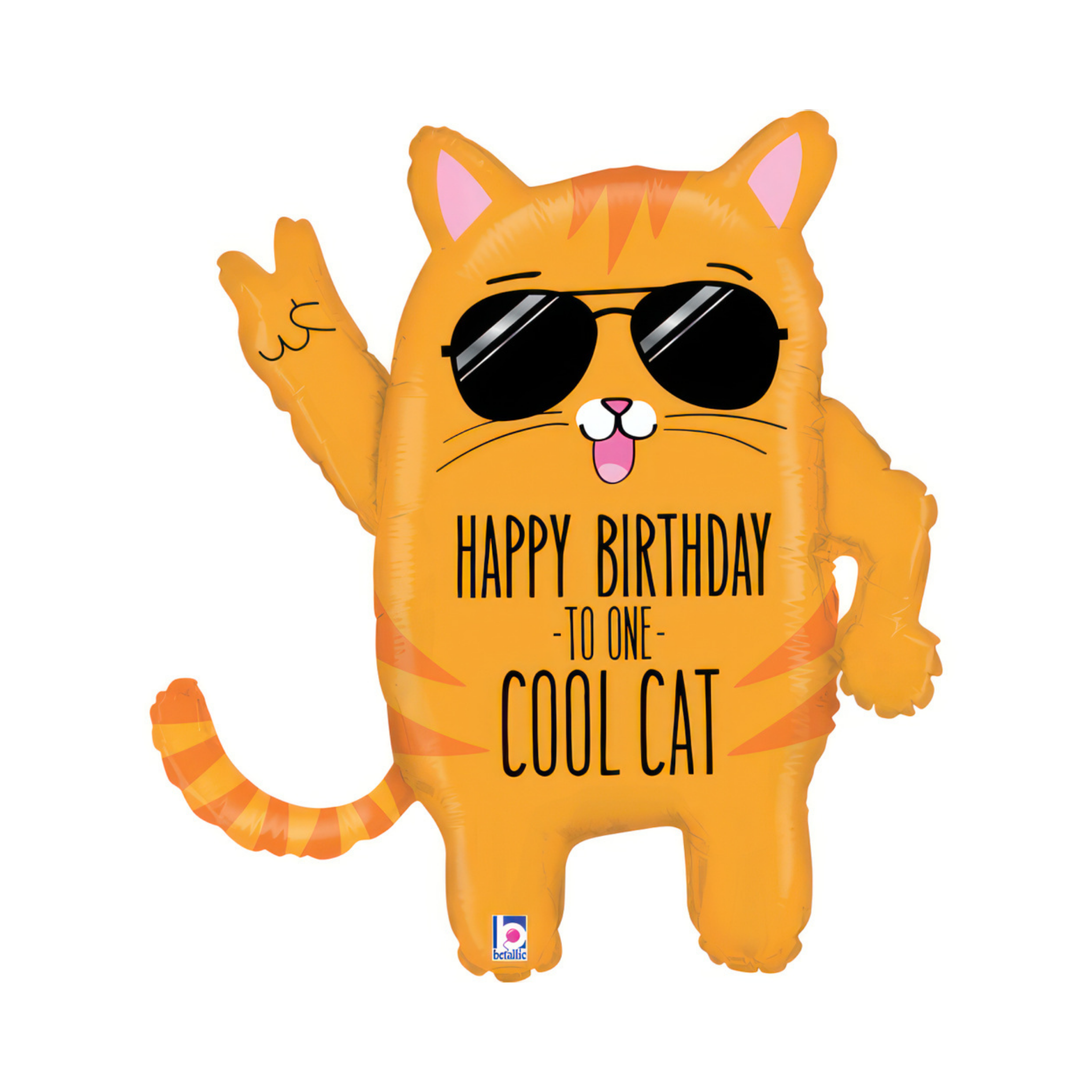 Folienballon Cool Cat -hey-Party.de- Folienballons -#Variante_