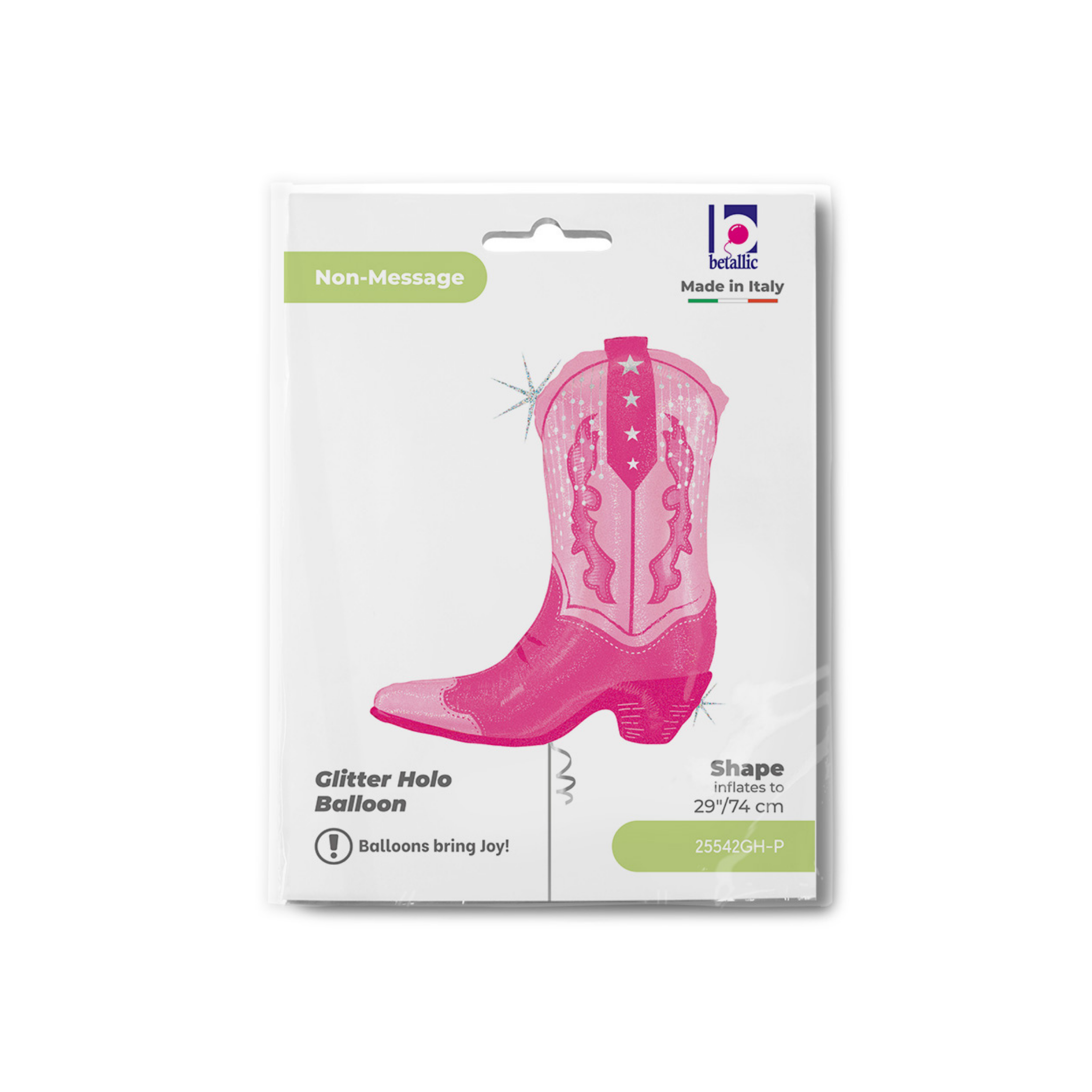 Folienballon Cowboystiefel -hey-Party.de- Folienballons -#Variante_