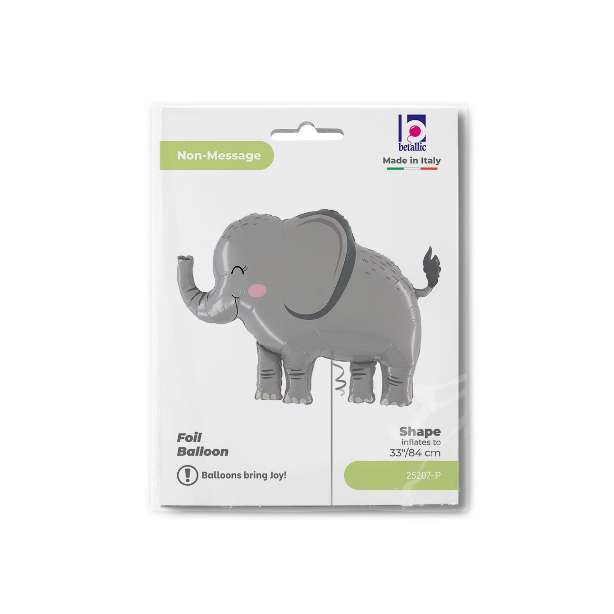 Folienballon Dschungel-Elefant -hey-Party.de- Folienballons -#Variante_
