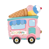 Folienballon Eiswagen -hey-Party.de- Folienballons -#Variante_